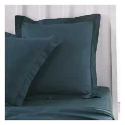 Taie d'oreiller TODAY Essential - 63 x 63+5 cm - 100% Coton uni - Paon