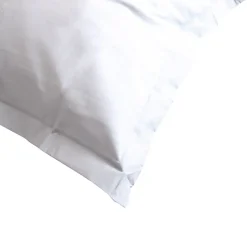 Taie d'oreiller uni 70x50 cm coton ALTO Blanc