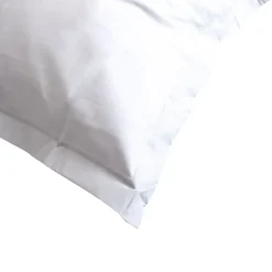 Taie d'oreiller uni 60x40 cm coton ALTO Blanc