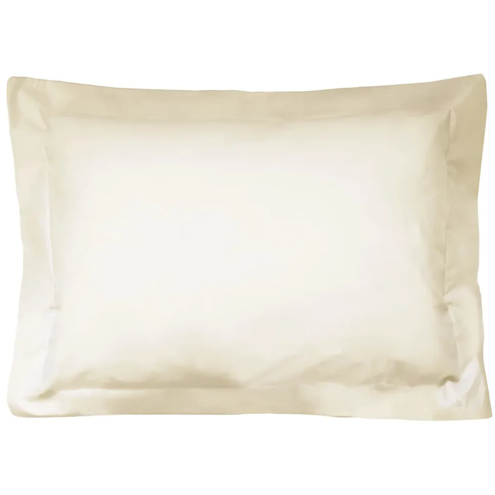 Taie d'oreiller uni 60x40 cm coton ALTO Crème