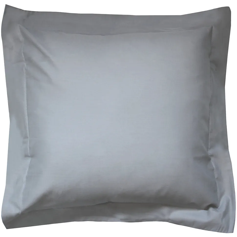 Taie d'oreiller uni 65x65 cm coton ALTO Alu