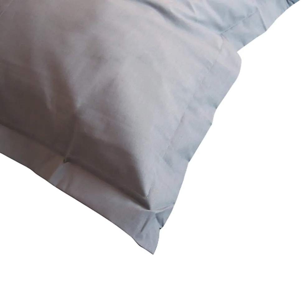 Taie d'oreiller uni 65x65 cm coton ALTO Alu