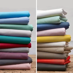 Taie d'oreiller uni 65x65 cm coton ALTO Alu