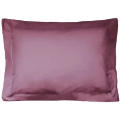 Taie d'oreiller uni 60x40 cm coton ALTO Raisin