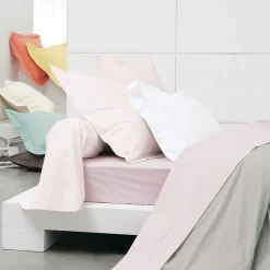 Taie d'oreiller uni 60x40 cm pur percale PRIMO Blanc