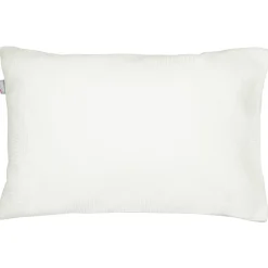 Taie d'oreiller unie en coton nid d'abeille