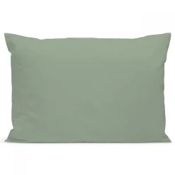Taie d'oreiller unie 50x75cm PERCALE SAUGE