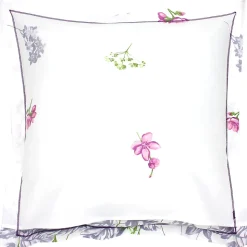 Taie d'oreiller 65x65 cm coton PRETTY blanc