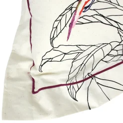 Taie d'oreiller 65x65 cm coton AMAZONIA ecru