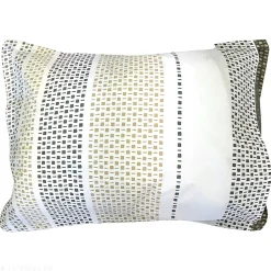 Taie d'oreiller 50x70 cm coton NIAGARA vert Kaki