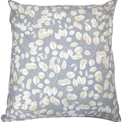 Taie d'oreiller 65x65 cm en 100% percale de coton LISON gris