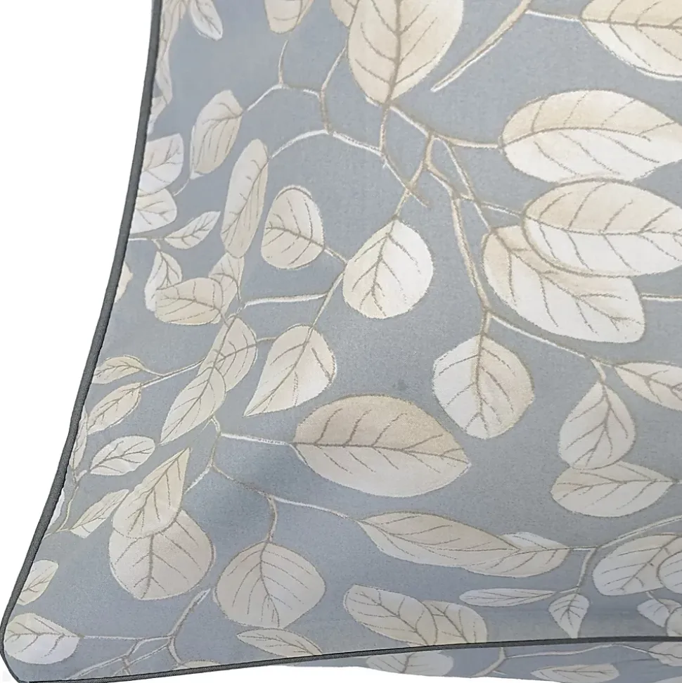 Taie d'oreiller 50x70 cm en 100% percale de coton LISON gris