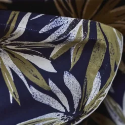 Taie d'oreiller 50x70 cm en 100% percale de coton EVERLY bleu encre