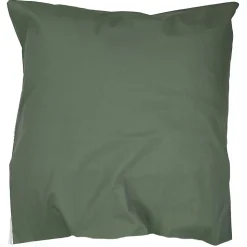 Taie d'oreiller 65x65 cm percale coton GABY vert Kaki