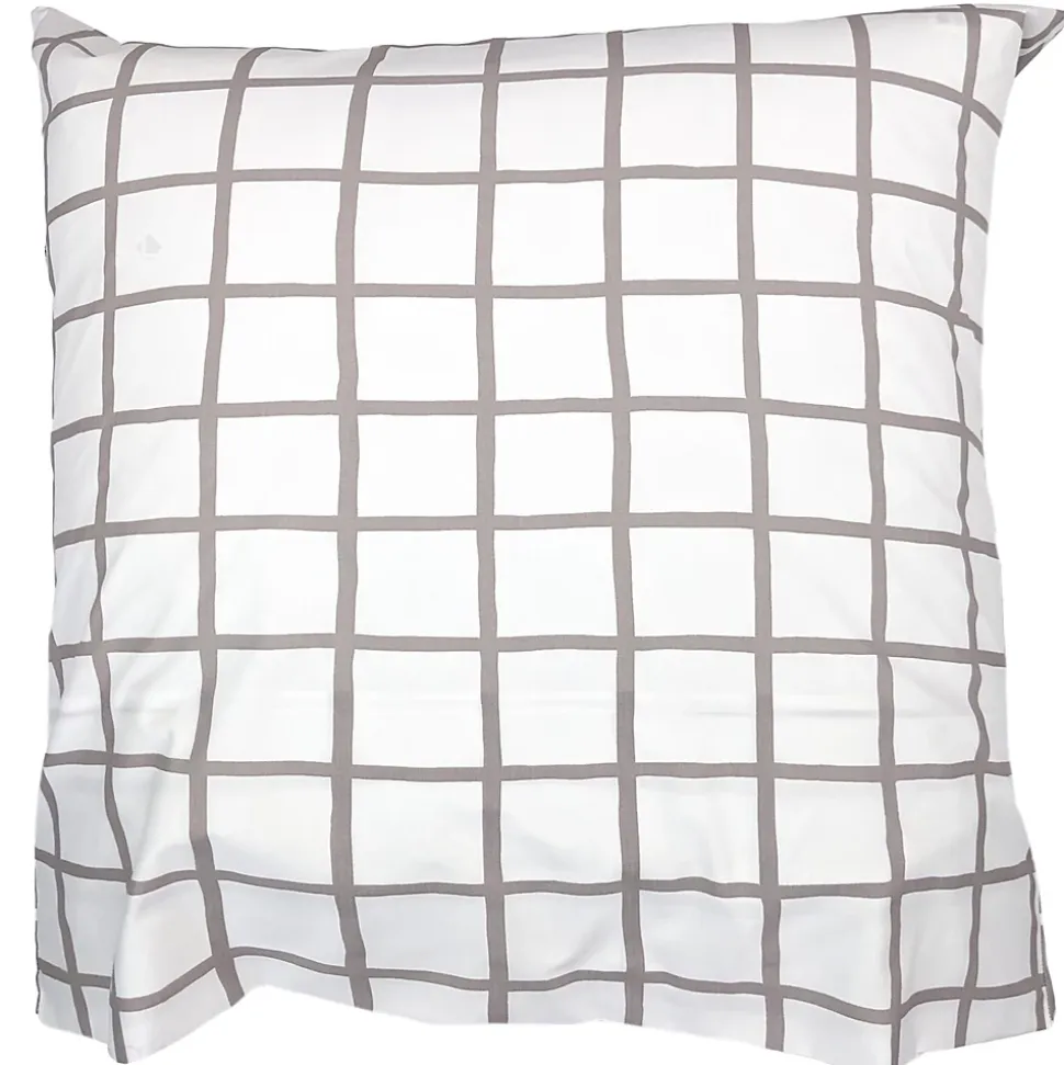 Taie d'oreiller 65x65 cm percale coton DDM MAX Gris