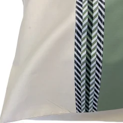 Taie d'oreiller 50x70 cm percale coton NOA vert Kaki