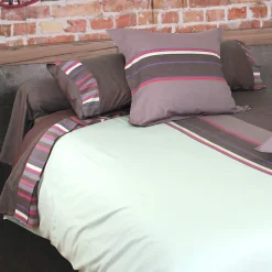 Taie d'oreiller 65x65 cm Percale de coton MADELEINE