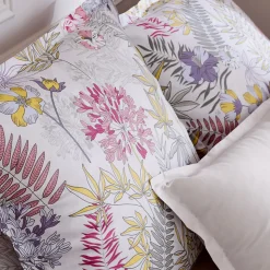 Taie d'oreiller 50x70 cm satin de coton ANAÏS multicolore