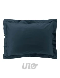 Taies d'Oreiller Percale 50x70 cm bleu