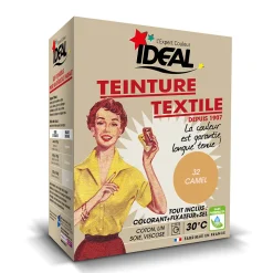 Teinture textile vintage camel Idéal 350g