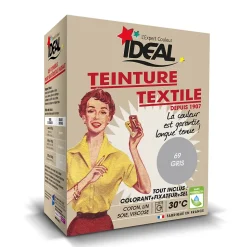 Teinture textile vintage gris Idéal 350g
