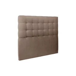 Tete de lit Capitonnée Velours - A poser au sol