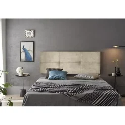 TETE DE LIT DALIA TISSU MAGNOLIA Beige 210