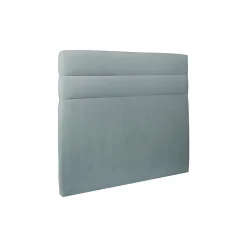 Tete de lit Lignes Velours - A poser au sol