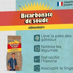 The fabulous bicarbonate de soude alimentaire 1 kg
