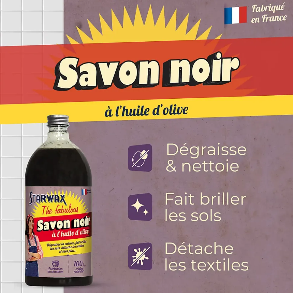 The Fabulous Savon noir multi-usages concentré 1L