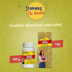 The fabulous Starwax Acide citrique 400 gr