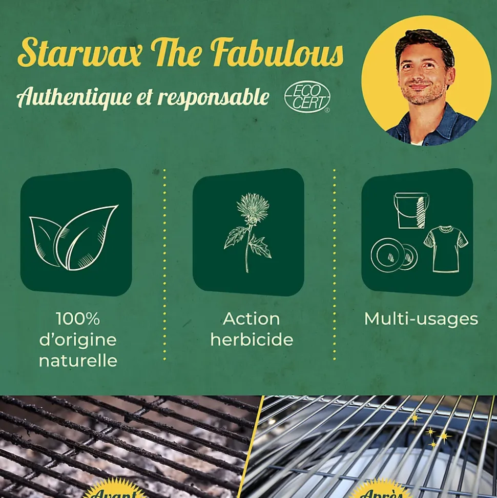 The fabulous Vinaigre 9,5° blanc Starwax 6L