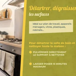 The fabulous Vinaigre blanc 9,5° parfum citron Starwax 500ml