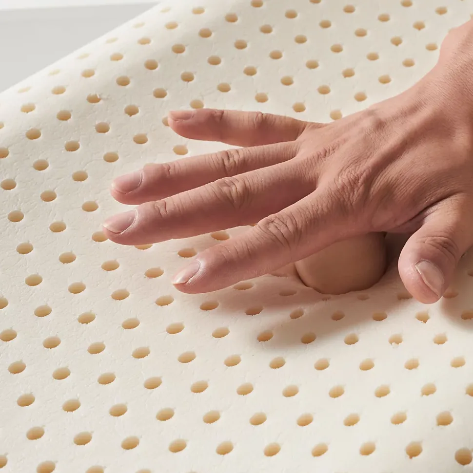 The White Stone Lot de 8 Oreillers en Mousse à Mémoire de Forme 40 x 70 cm, Hauteur 11 cm