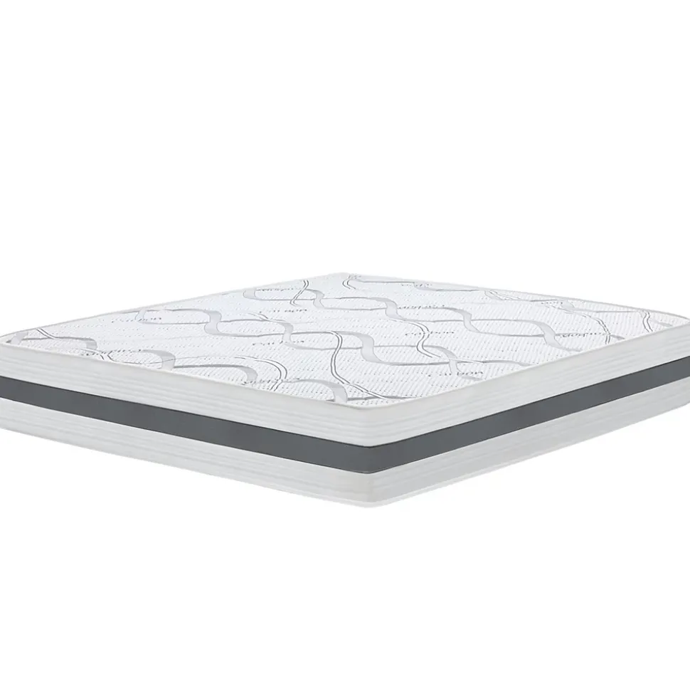 The White Stone Matelas en Mousse à Mémoire de Forme 140x190 cm Hauteur 27 cm