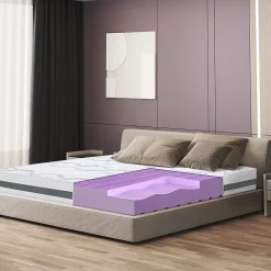 The White Stone Matelas Orthopédique 90x170 cm Fermeté Moyenne