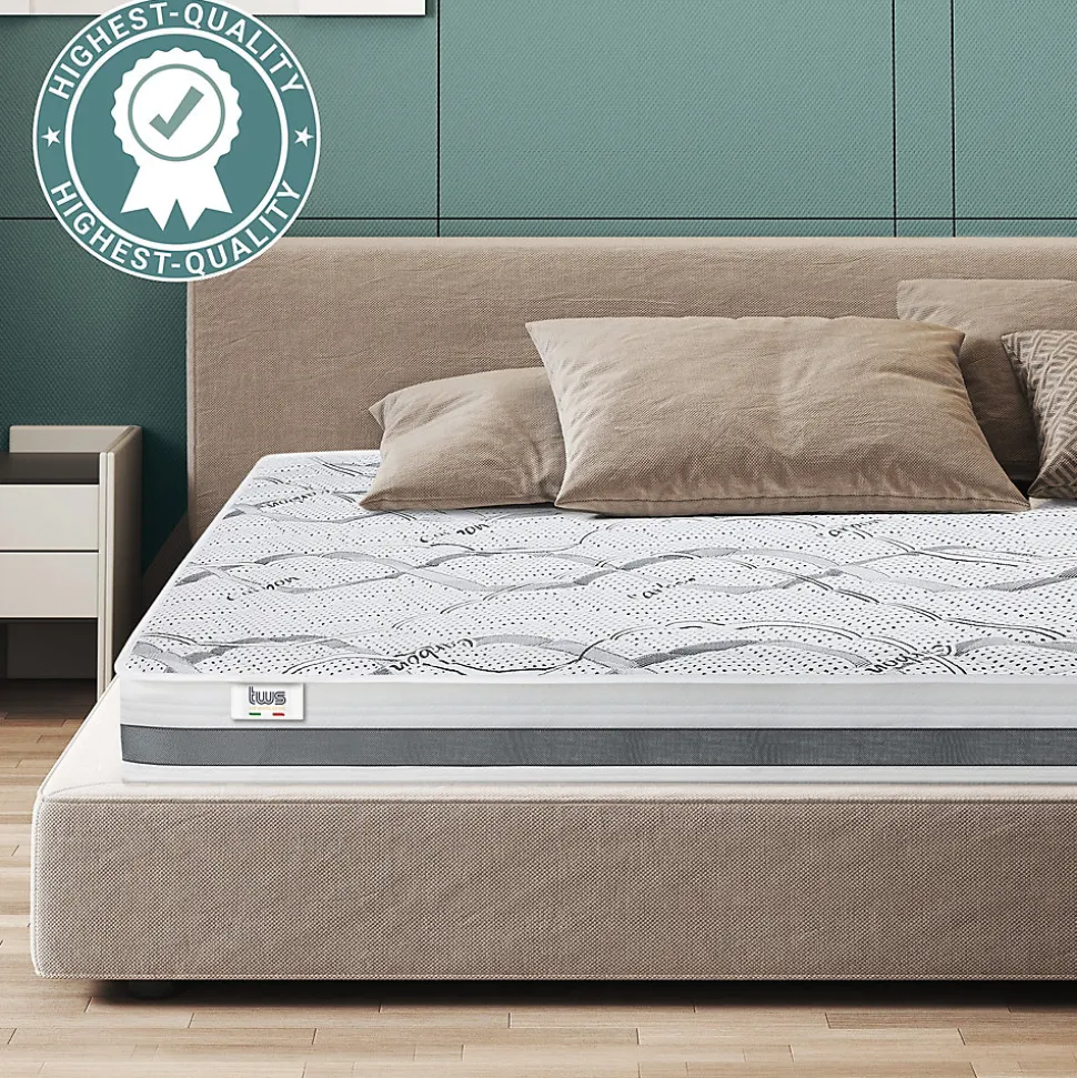 The White Stone Matelas Orthopédique 170x195 cm Fermeté Moyenne
