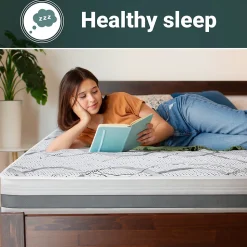 The White Stone Matelas Orthopédique 85x175 cm Fermeté Moyenne