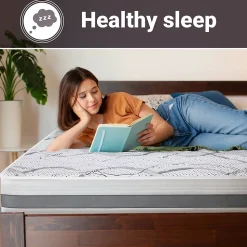 The White Stone Matelas Orthopédique 75x160 cm Fermeté Moyenne