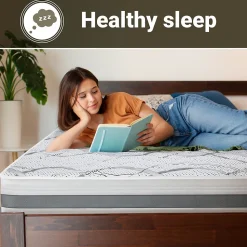 The White Stone Matelas Orthopédique 70x180 cm Fermeté Moyenne