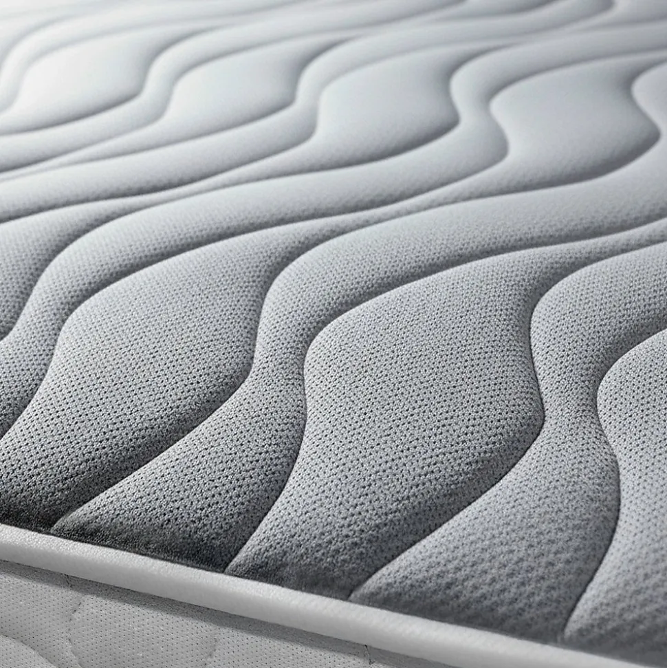 The White Stone Matelas 140x190 cm en Mousse à Mémoire, Hauteur 22 cm