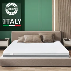 The White Stone Matelas 70x220 cm en Mousse Antibactérien