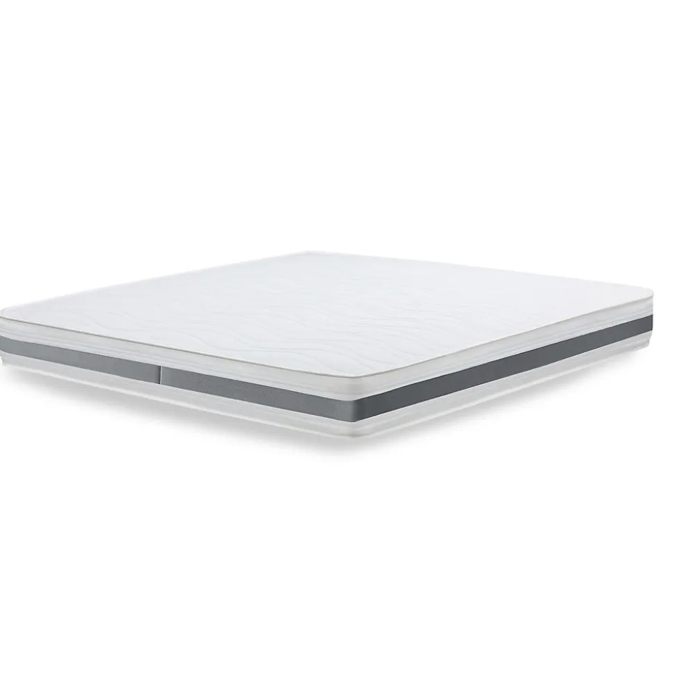 The White Stone Matelas 125x210 cm en Mousse Antibactérien