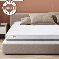 The White Stone Matelas 115x175 cm en Mousse Antibactérien