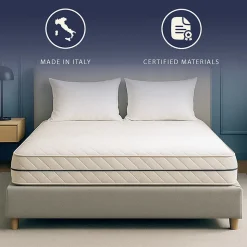 The White Stone Matelas 160x200 à Ressorts Ensachés et Mousse, 24 cm