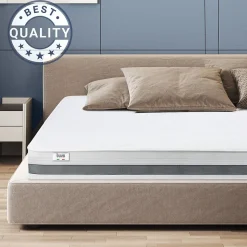 The White Stone Matelas 120x190 cm en Mousse Antibactérien