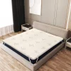 The White Stone Surmatelas 90x190 cm en Latex Naturel, Déhoussable 5 cm