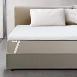 The White Stone Surmatelas en mousse à mémoire de forme 90 x 210 cm