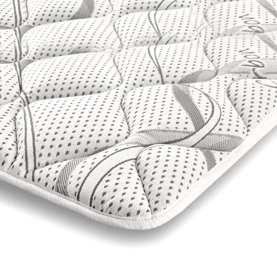 The White Stone Surmatelas 90x200 respirant hauteur 5 cm