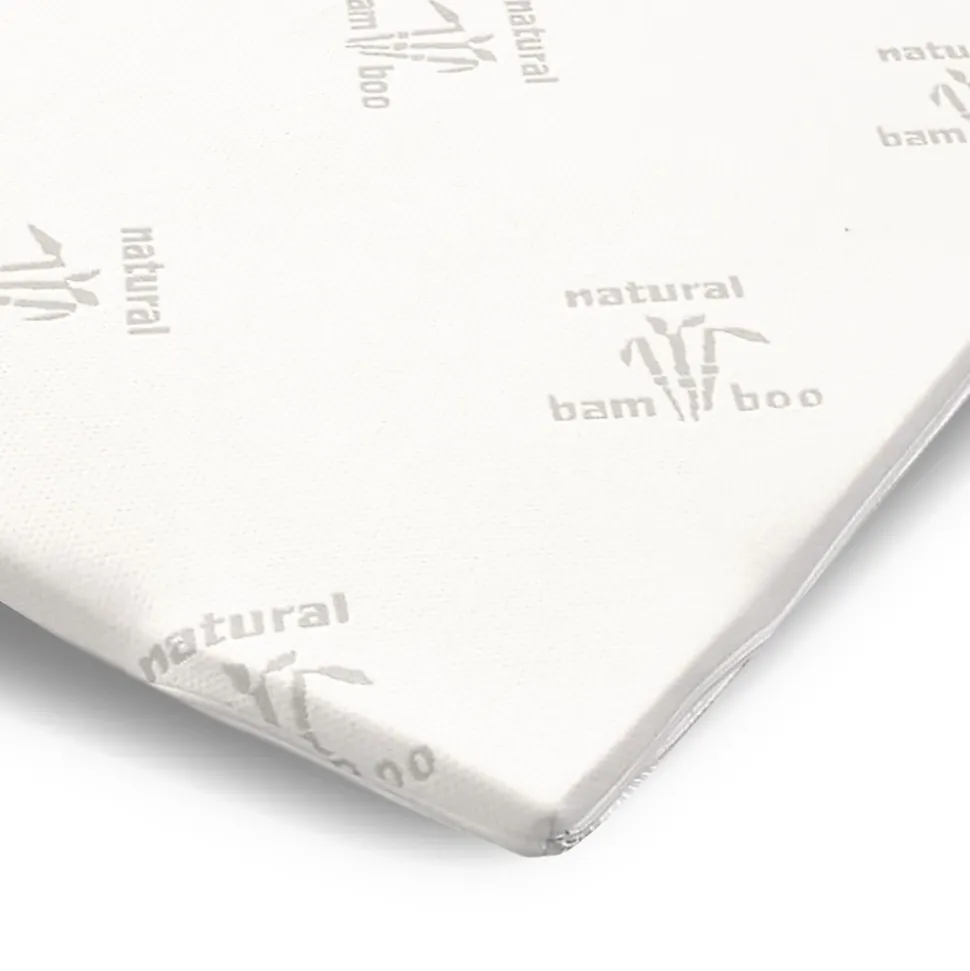 The White Stone Surmatelas 200x200 cm en Latex Naturel, Déhoussable 5 cm